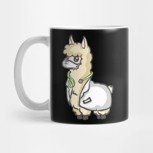 Alpaca Llama Farmer Farmer Funny Mug